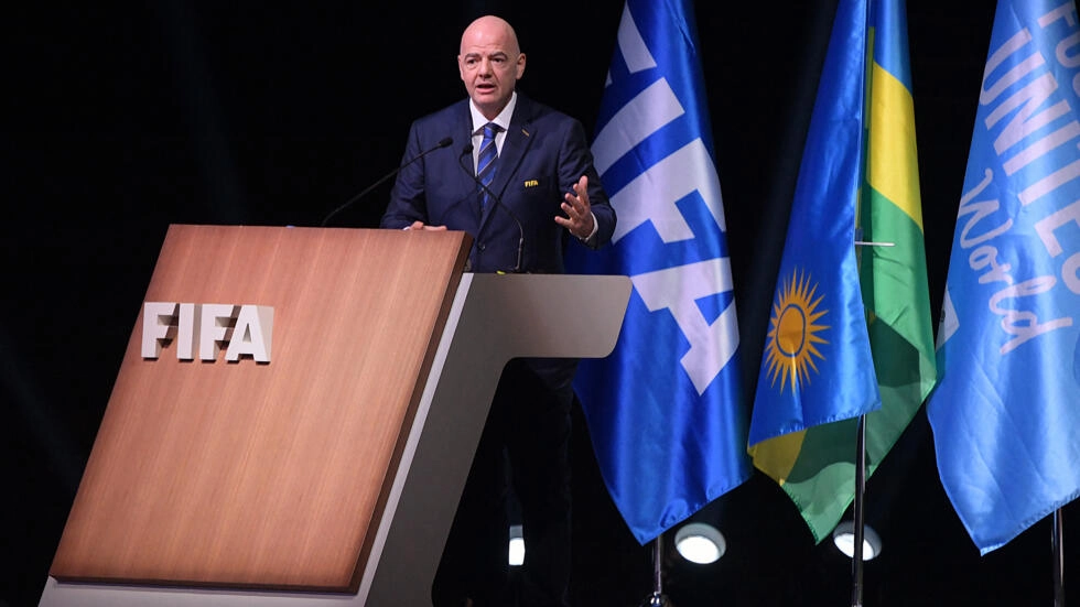 Sans concurrent, Gianni Infantino est réélu président de la Fifa jusqu'en 2027